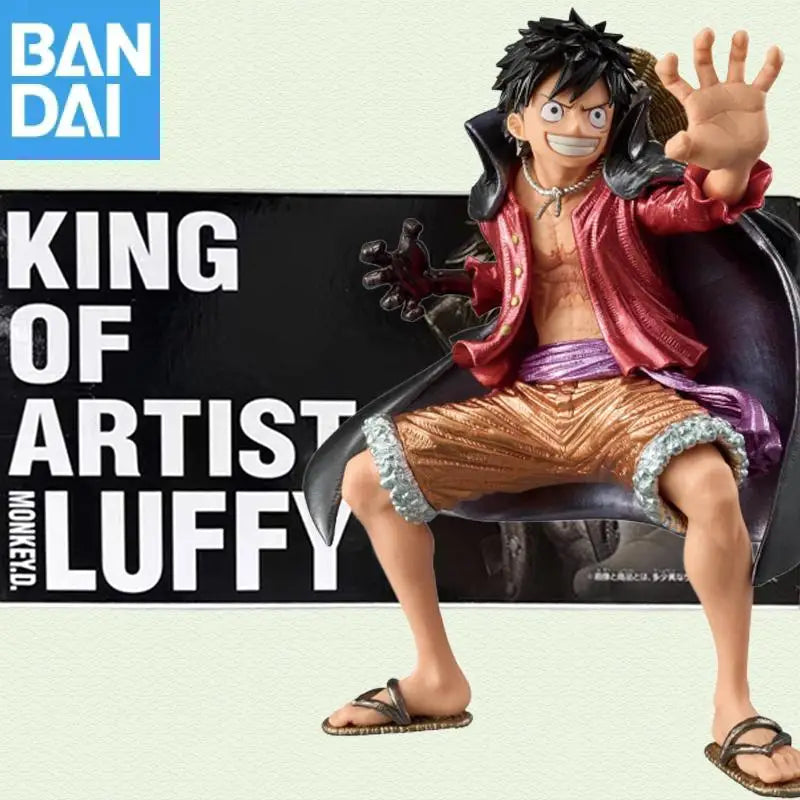 Genuine Bandai Banpresto One Piece King of Artist Monkey.d.luffy Wano Country II Special Ver Original Anime Figure Model Toys
