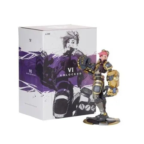 League of Legends Collectible Original Ahri the Nine-Tailed Fox Statue Medium Size Action Figure Brand New Unopened Toy