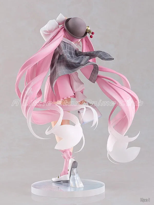 Original GSC Piapro Characters Hatsune Miku 1/6 Flower Viewing Costume Anime Figure Gift Model Ornament
