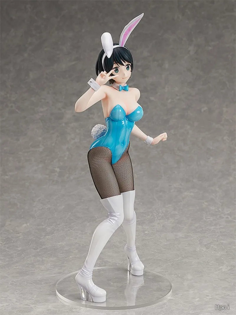 In stock Genuine Rent a girlfriend Sarashina Ruka Bunny 1/4 PVC Action Anime Figure Model Toys Figure Collection Doll Gift