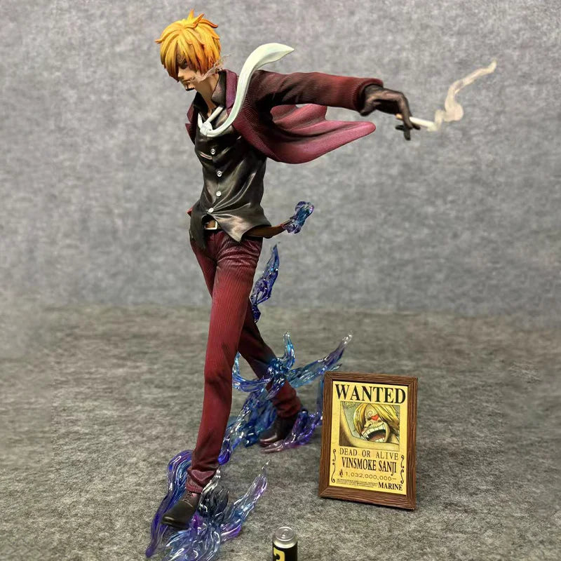 One Piece Figure Sanji Action Figure Figurine PVC Statue Collection Model Doll Desktop Decoration Children Toys Christmas Gifts