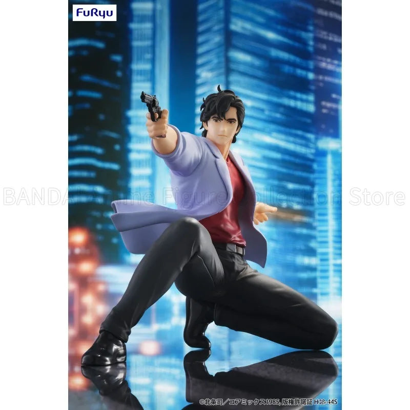 June 2026 Pre-sale Original FuRyu Noodle Stopper Figure City Hunter Nicky Larson Toys Model Decoration Gift Collection
