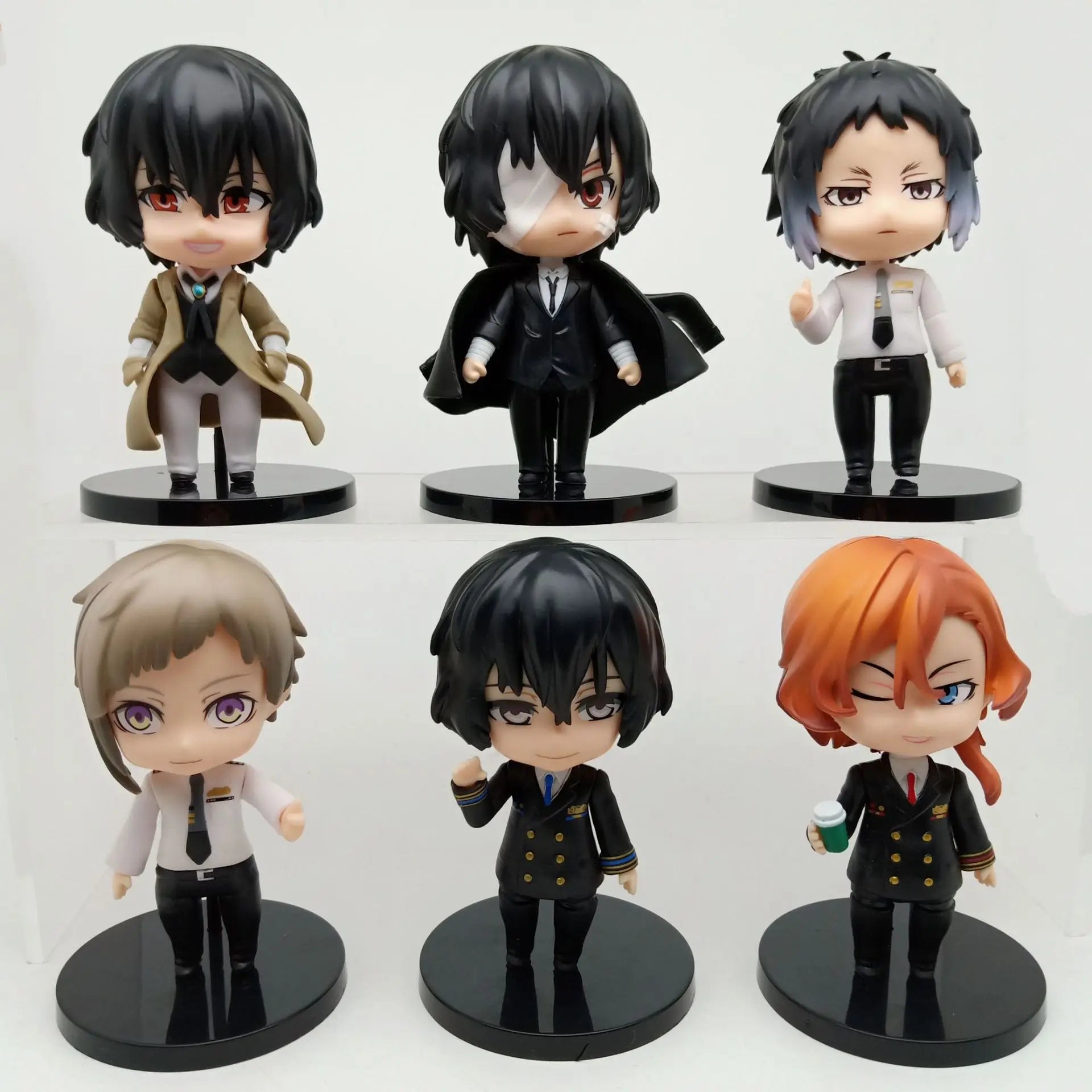 10cm #893 Nakajima Atsushi PVC Actionfigur Anime Figur #657 Dazai Osamu Figur Sammlung Modell Puppenspielzeug