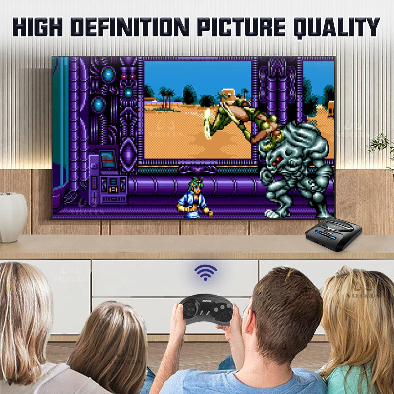VILCORN Video Game Console For Sega Mega Drive Genesis FC Dendy 16BIT Segas-MD Console Support HDMI Output 4k Retro Game Machine