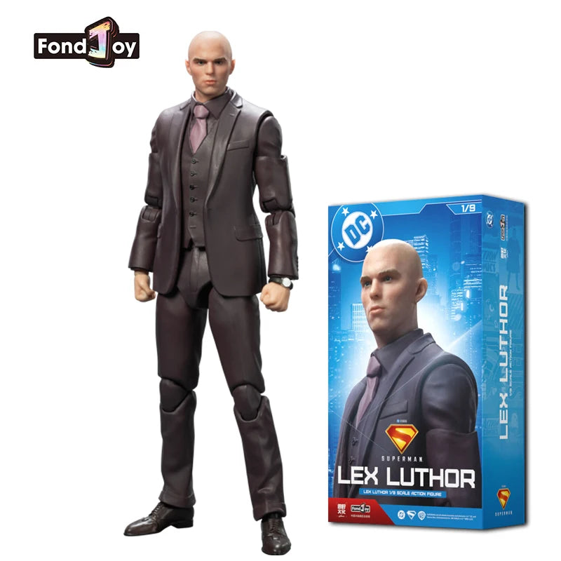 In Stock Fondjoy New Superman Movie Lex Luthor 1/9 Action Figure DC Superman Movie Version Figure Ornaments for Toy and Boy Gift