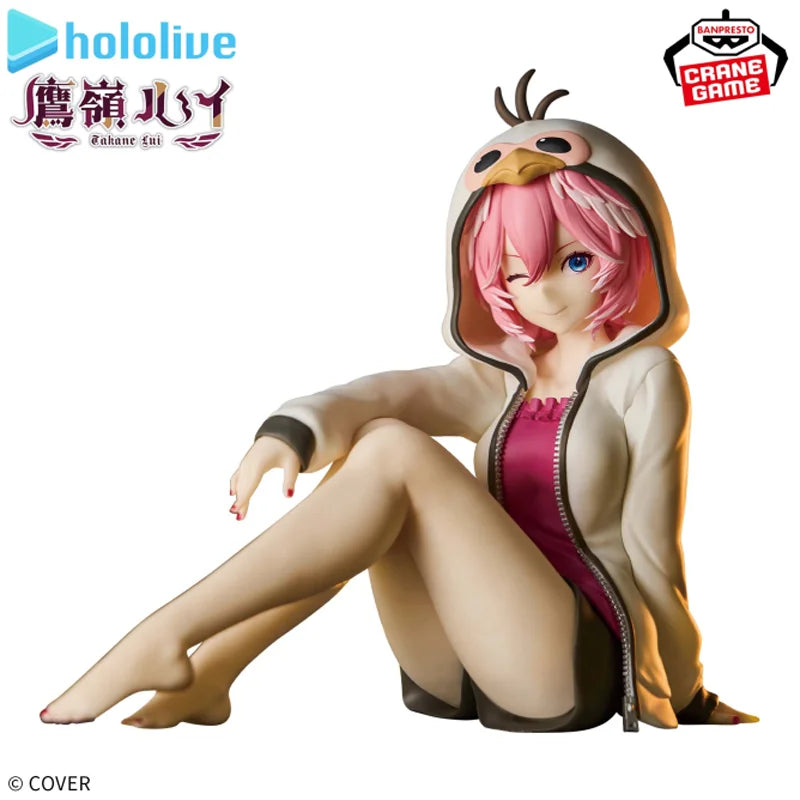 Genuine Bandai Banpresto Hololive If Relax Time Takane Lui Original Anime Figure Model Collector Figurine Sitting Posture Doll