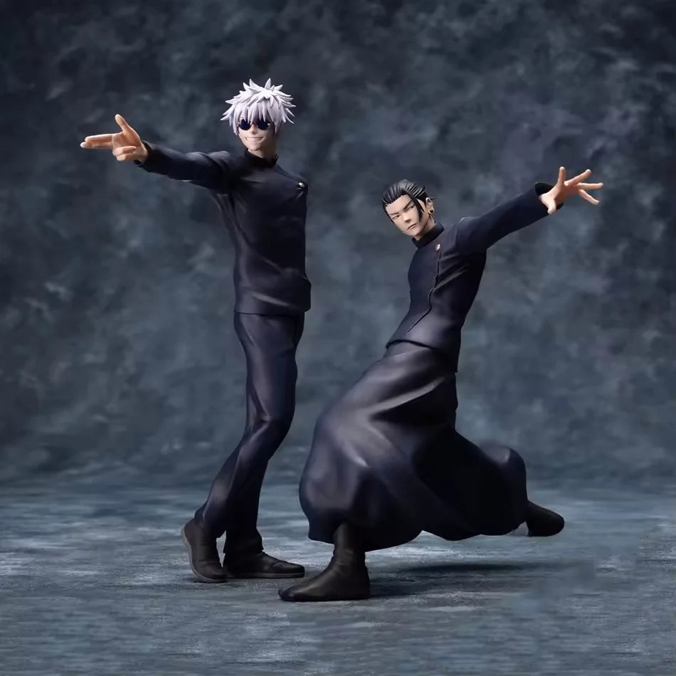 18cm Jujutsu Kaisen Anime Figure Noodle Stopper Satoru Gojo Action Figure Geto Suguru Figurine PVC Adult Collection Model Toys