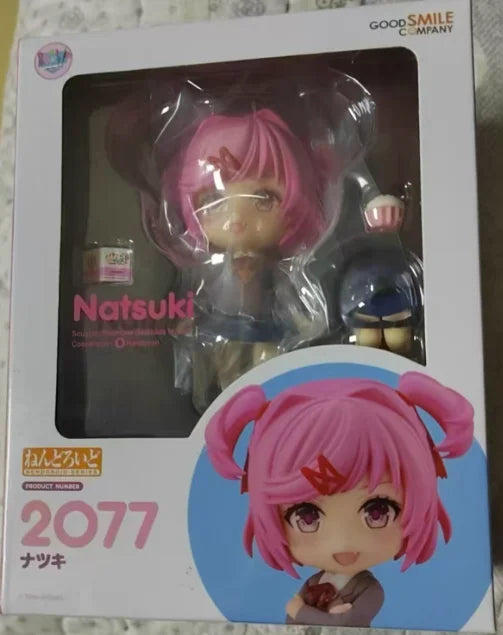【TM】 Original GSC Nendoron 2077 Doki Doki Literary Club Natsuki Figures Model Collection Anime