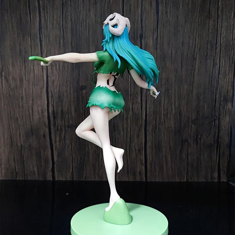 24cm BLEACH Nelliel Sexy Anime Figure Neliel Tu Oderschvank changeable face Action Figure Figurine Collection Adult Model Toys
