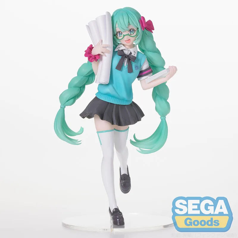 В наличност FuRyu SEGA TAiTO Hatsune Miku PVC серия Hatsune Miku кукла 14-18CM аниме екшън фигурки модел колекция играчка