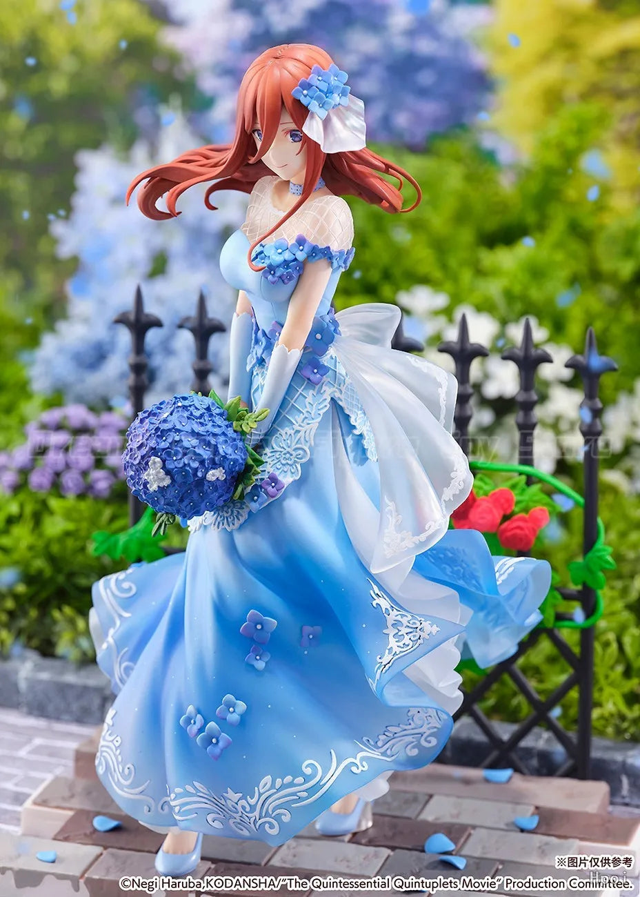 【In Stock】Original SSF EStream The Quintessential Quintuplets Nakano Miku Floral Dress Ver 1/7 Scale Figure Model Collection