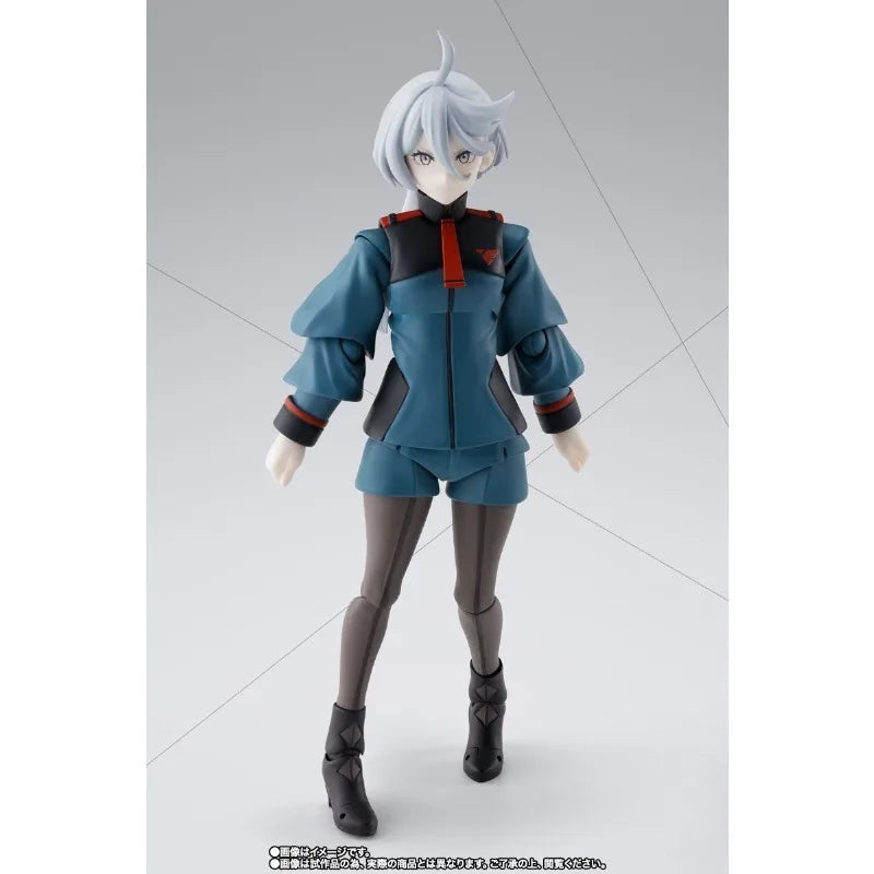 BANDAI SHF The Witch from Mercury MIORINE REMBRAN 100% Original genuine PVC Action Anime Model Toys Figure Collection Doll Gift