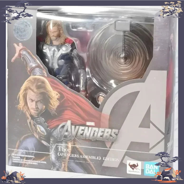 Bandai Shf Marvel Avengers Endgame Edition Captain America Iron Man Mk6 Thor Hulk Action Figure Collectible Gift Toy【In Stock】