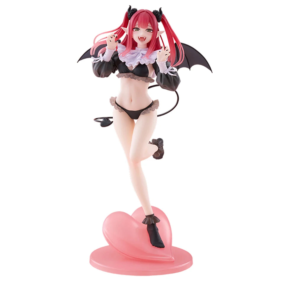 My Dress Up Darling Kitagawa Marin Anime Figure PVC Collection School Uniform Liz Devil Style Desktop Ornaments Model Toys Gifts