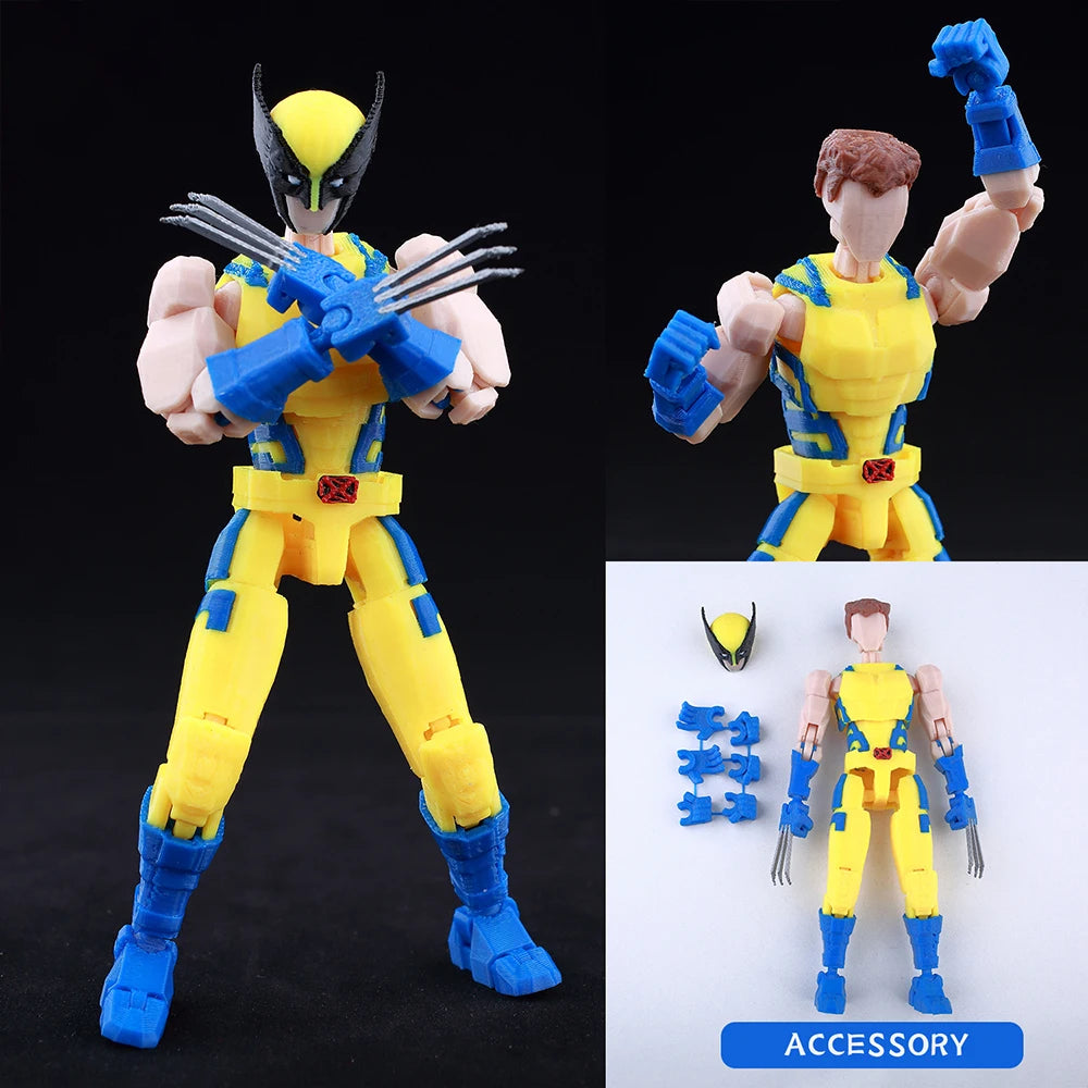 3d Printed Dummy13 Jujutsu Kaisen Ryomen Sukuna Action Figure Anime Model Toys Multi-Jointed Poseable Collectible Toy Gift