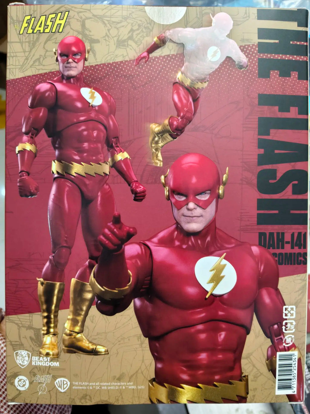 Genuine Beast Kingdom BEASTKINGDOM DC Comics DAH-140-141-142-143 Green Lantern The Flash Superman Batman Mobile in Stock