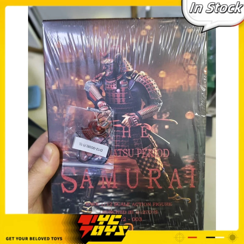 TYCTOYS New Stock Original D12TOYS 1/12 Alloy Bakumatsu Tadayoshi Samurai D12003/04 Action Figure 6inch Full Set Model Toy Gifts