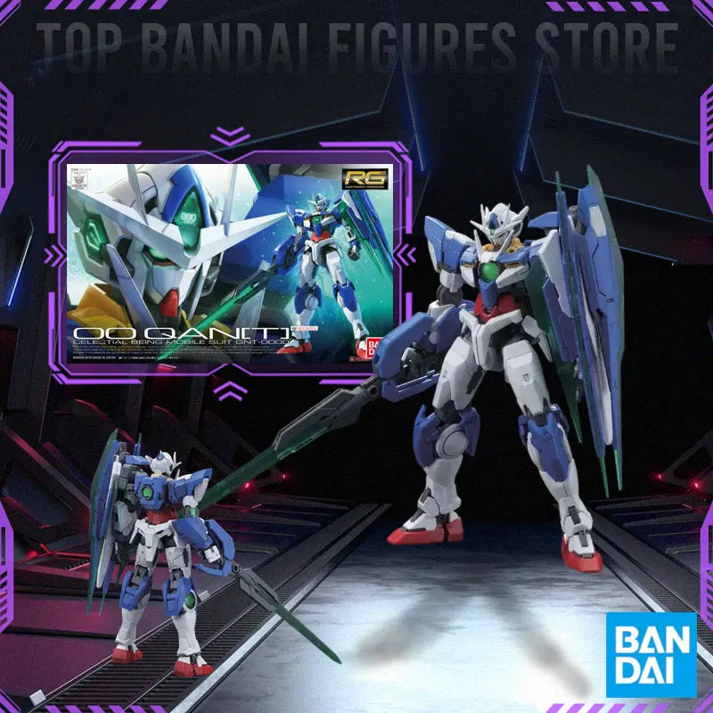Bandai RG RX-78-2 WING RX-93-V2 UNICORN GOD GUNDAM In stock Anime Original Model Toy Action Figure Robot Collection Toy Gift