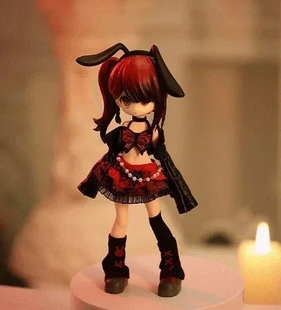 In stock  10000 Escapes Plans Series Ob11 1/12 Bjd  Cute Action Figure Toys Kawaii Anime Figures  Dolls Toy Gift