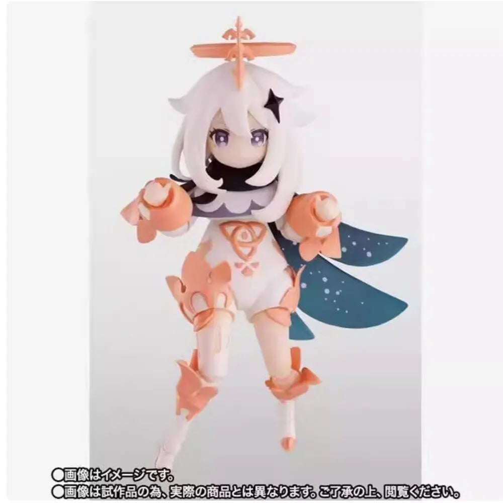 In Stock, Ships Within 24 Hours, Bandai SHF Genshin Impact Paimon, Good Partner, Emergency Food, Posable Figure
