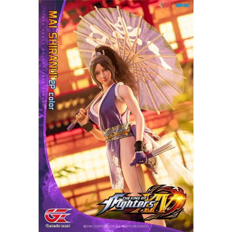 New Product in Stock Genesis Emen KOF-MS02 King of Fighters Genuine 1/6 Mai Shiranui 2 Movable Figure