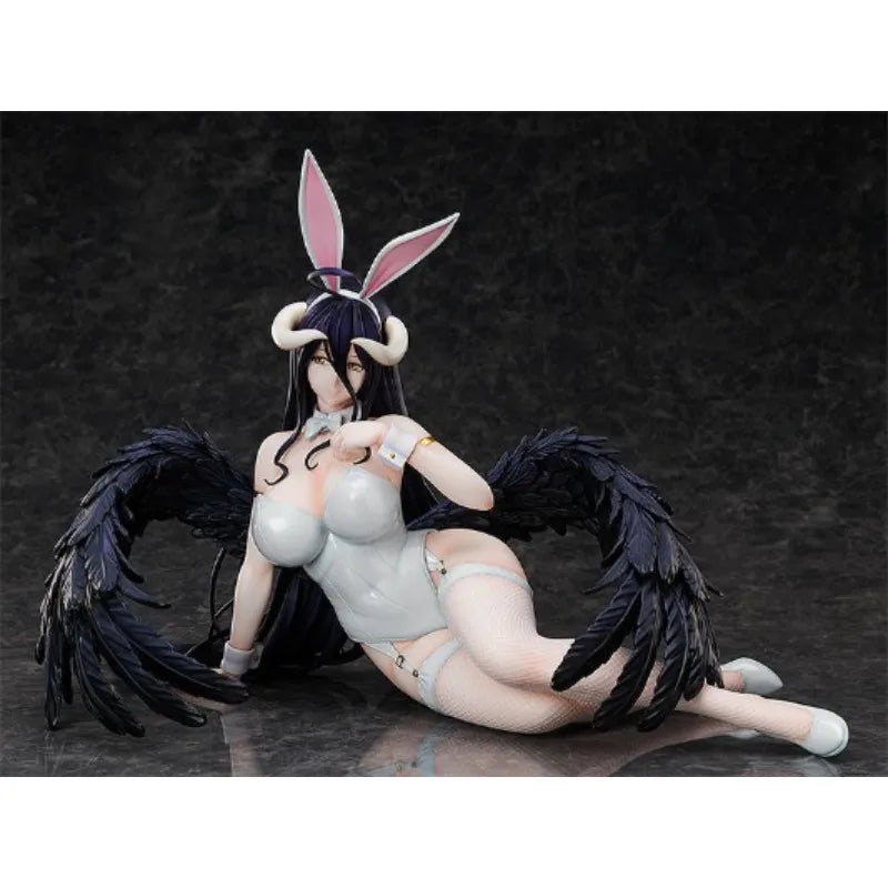 In Stock MX Overlord Albedo Bunny Girl 1/4 Scale PVC 18 Figure Anime Model Trendy Toys Desktop Doll Collectibles
