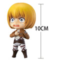 In Stock Armin Arlert 435 Anime Titan Figure Armin Arlert Action Figure Levi Figurine Model Kawaii Doll Cute Q-version Toys Gift