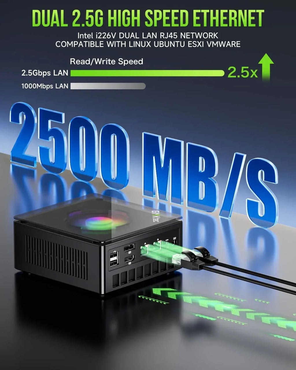 GMKtec K11 Mini PC， Ryzen 9 8945HS, Radeon 780M，Windows 11 Pro, 32GB DDR5，1TB SSD, WIFI6 BT5.2，High-Speed Gaming Desktop