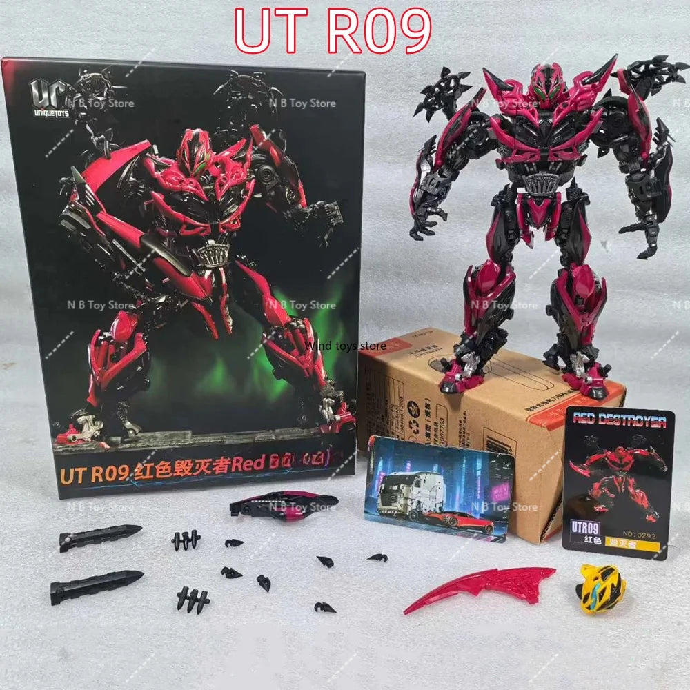 In Stock UniqueToys UT-R09 Stinger Red Destroyer MPM Alloy Action Figure Robotic Toy Collect Gifts