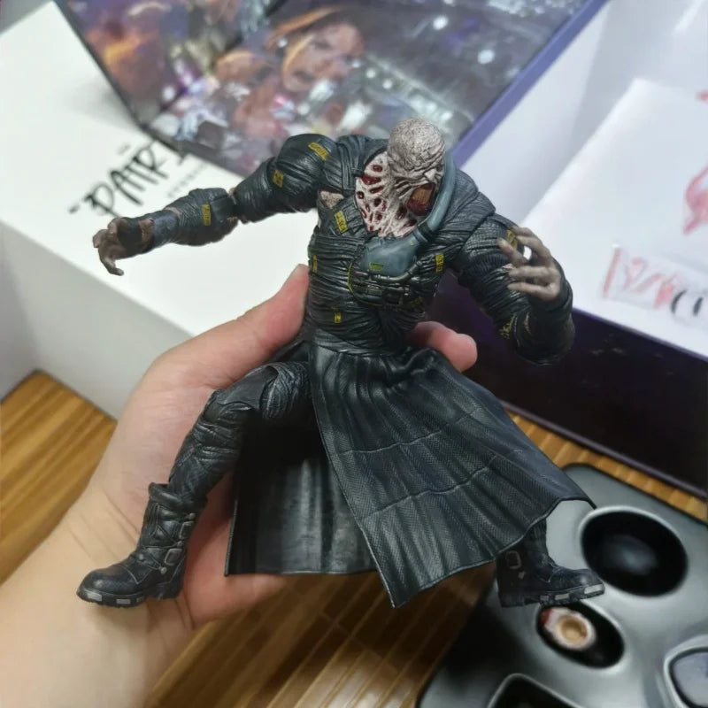 1/12 Patriot Resident Evl Nemesis-T Type Big Boss Action Figure Biohazard Original Game Collection Pvc Movable Model Toys Gift