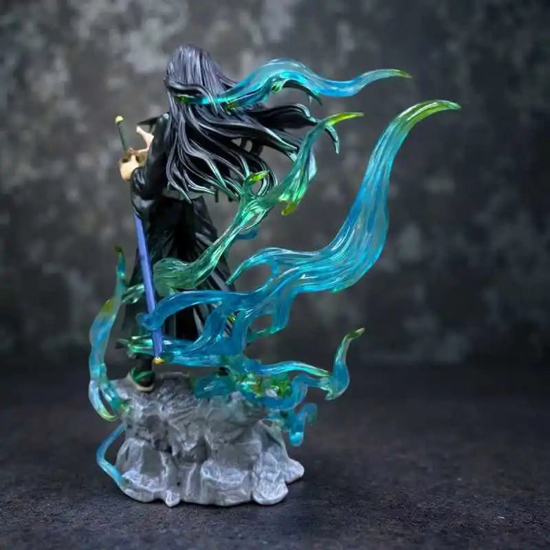 26cm Demon Slayer Anime Figure Muichiro Tokito Action Figure Pvc Gk Statue Figurine Model Doll Collection Desk Toys Gift