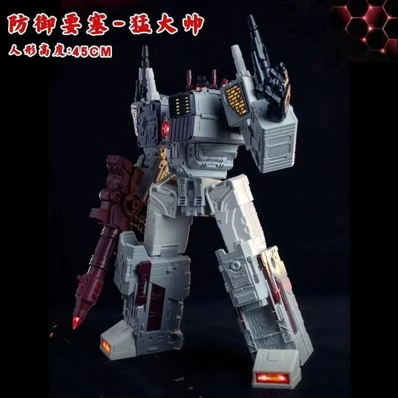 Stock 45cm Siyang Culture Transformers Metroplex Vladivostok Defense Fortress Action Figures Assemble Collection Model Toy Gifts