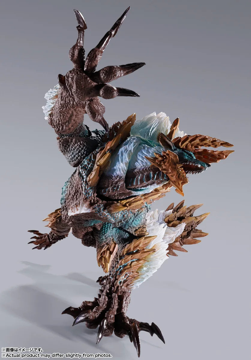 In Stock Original Bandai S.H.MonsterArts Shm Monster Hunter Zinogre 20th Anniversary Edition Anime Action Collection Figures Toy