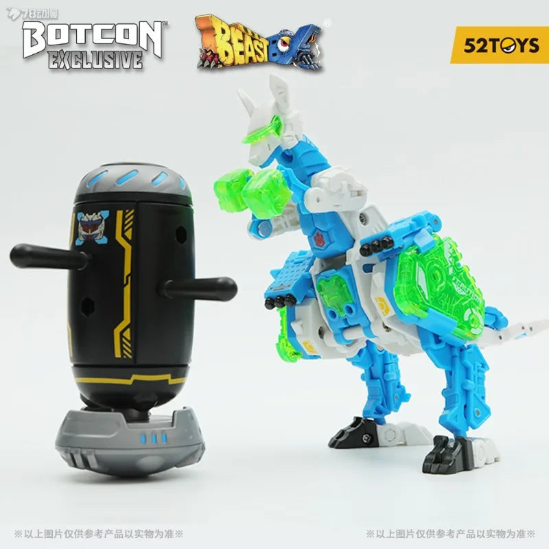 52TOYS BEASTBOX Finished Product Movable Limited Edition Set Kangaroo Tiger Crocodile Dragon Action Toys Model Gifts for Boys