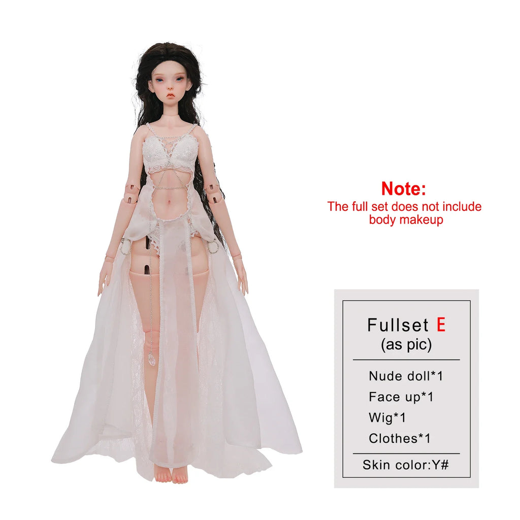 Phyllis E 1/4 BJD Doll Pregnant Belly Slim Body Resin Art Doll Slender Body Complete Set ShugaFairy Figure