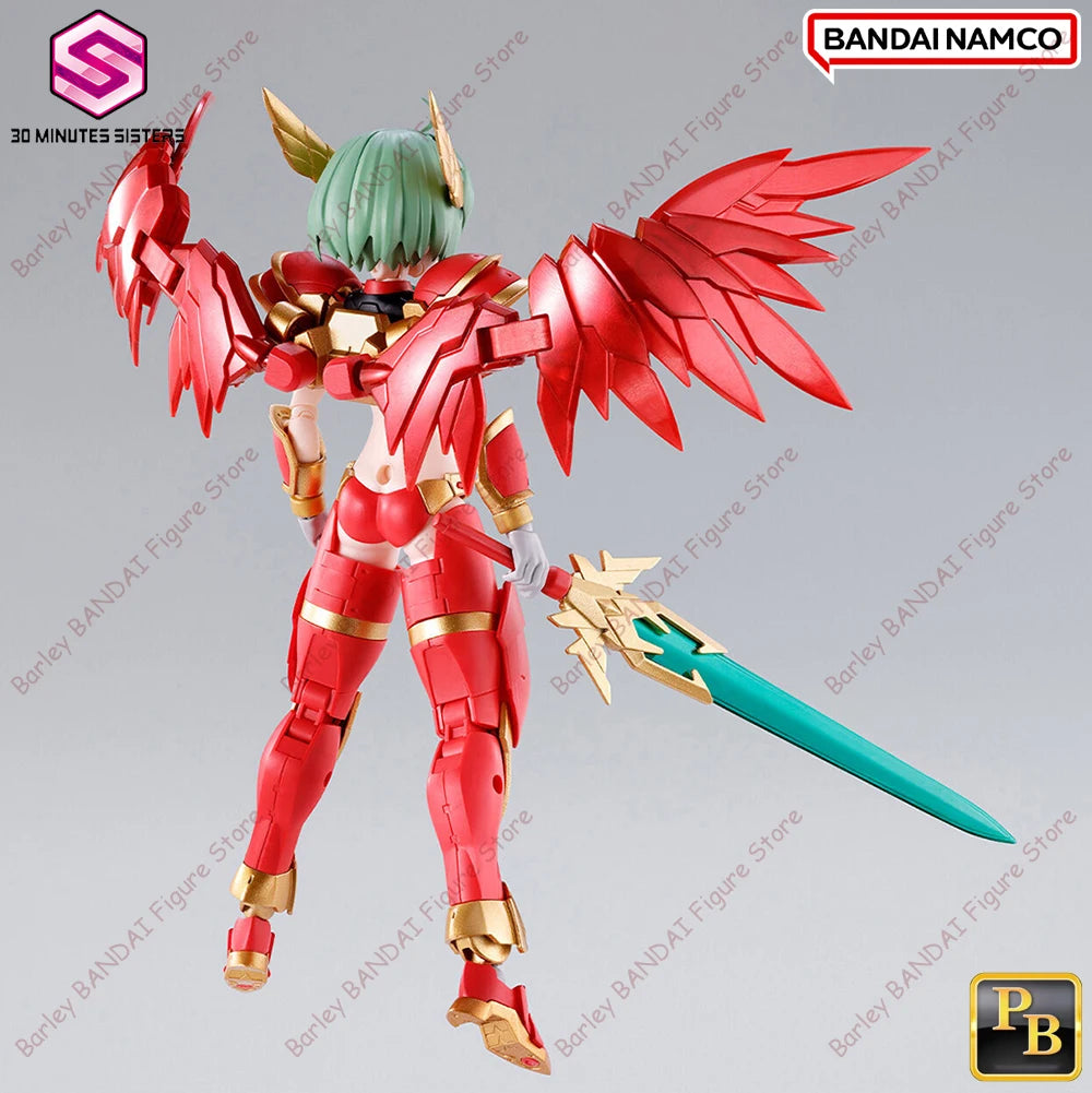 Original In Stock BANDAI 30 Minutes Sisters 30MS Charlona (Animate Form) Anime Action Figures Boxed Assembly Model Toys For Kids