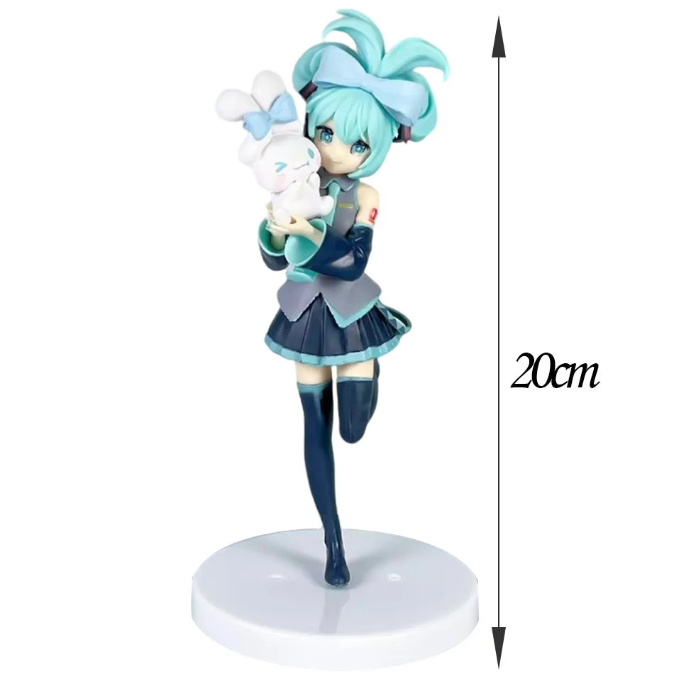 Cinnamoroll Piapro Characters Hatsune Miku Girls Toy Anime Adult Figure Toy Anime Game PVC Action Figure Collectible Model Doll