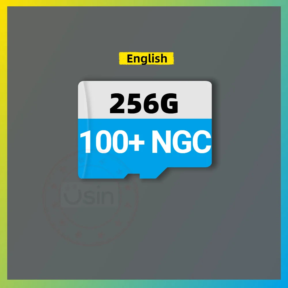 Game SD Card For Anbernic RG477M RG 477M Gaming Console Memory TF Retro Games Portable Handheld Gaming Plug&play 1TB 512G 256G