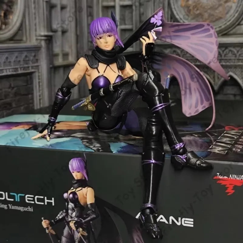 【In Stock】 KAIYODO Revoltech AMAZING YAMAGUCHI Ninja Gaiden Ayane Action Figure Model Toy