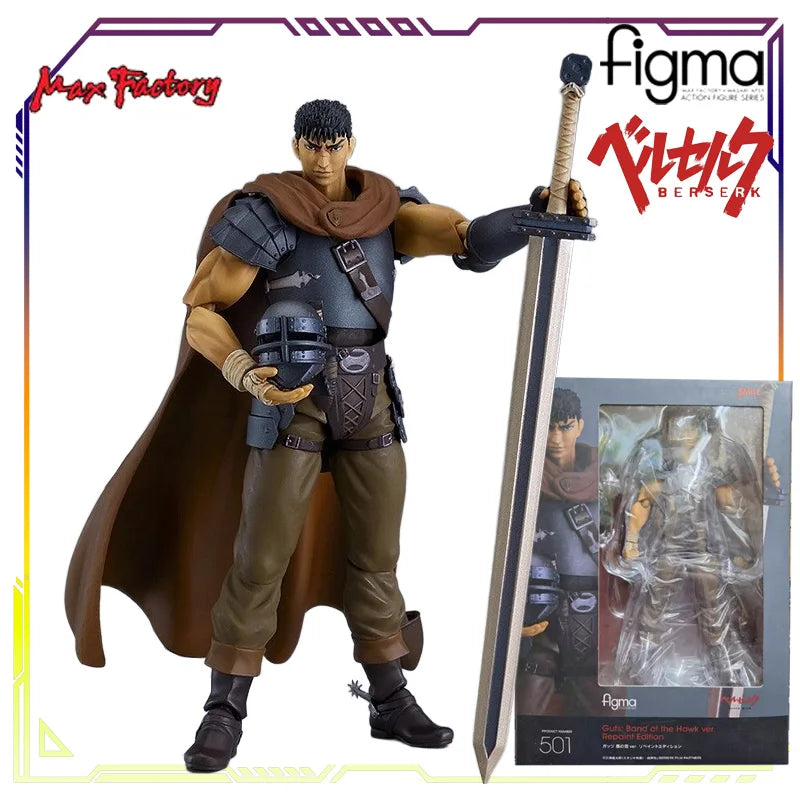 Max Factory FIGMA Sword Wind Legend Imprinted Warriors Series SP082 Silk Orchid&figFIX Goliath Anime Action Figure Model Toys