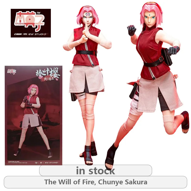 MOZ STUDIO Original 1\6 Movable Model Series Naruto Tsunade\Chunye Sakura  Action Figure Model Toys Movable Model Gifts Fo Boys
