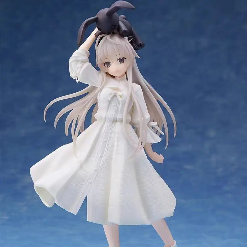 TAITO Yosuga No Sora Kasugano Sora 18cm Coreful White Dress Anime Action Figures Model Toy Collectible Model
