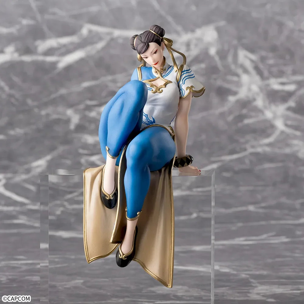 Original Genuine Model SEGA Street Fighter 6 14cm Chun-Li Figure Anime Boxed Toys Gifts Figurine Collections
