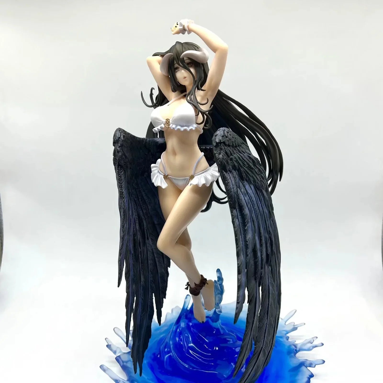 12.5 inch Anime Overlord III Albedo movable underwear Figurine Ainz Ooal Gown Overlord Albedo action Figure Toys