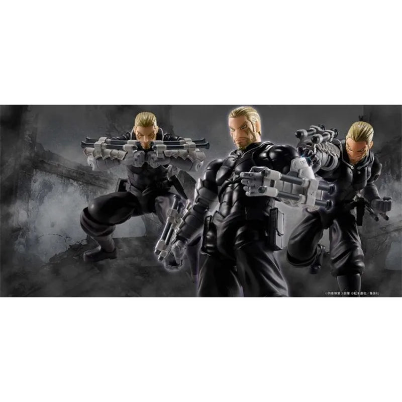 Fast Shipping Bandai Anime Kaiju No.8 SHF Isao Shinomiya Original Model Toys Action Figure Collectible Ornaments Children Gift