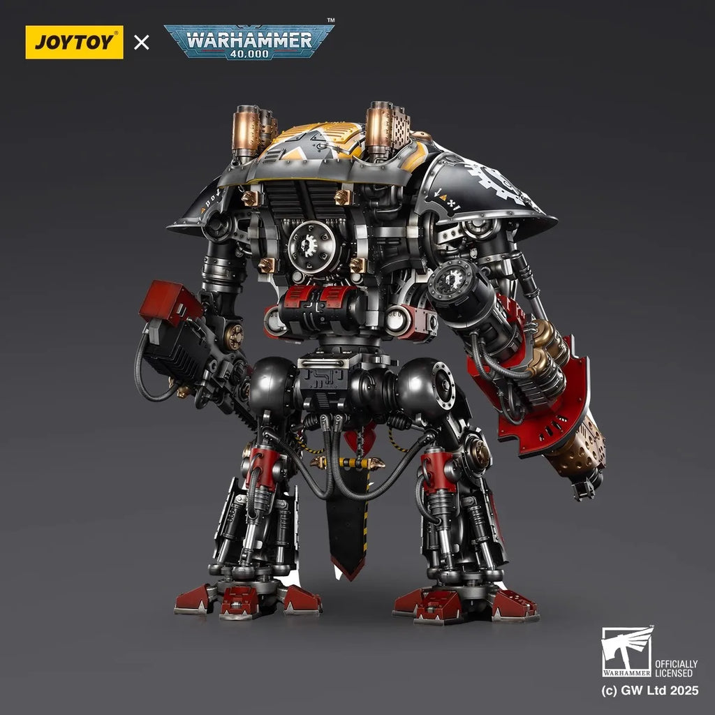 JOYTOY Warhammer 40K 1/18 Scale Imperial Knights House Raven Knight Errant Movable Figurine Model Toy Doll For Collection