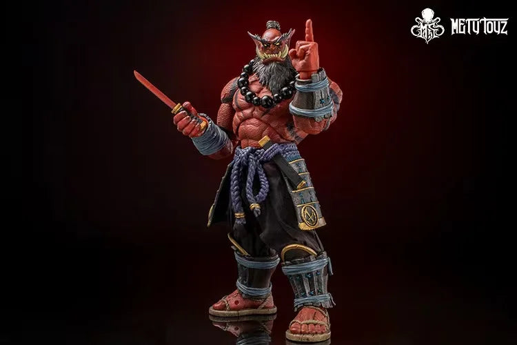 In stock Limited Edition Metytoyz WOW Demon Red Orc Warrior Sword Saint 1/12 Full Set 20Cm Action Figures Models Statues Toys