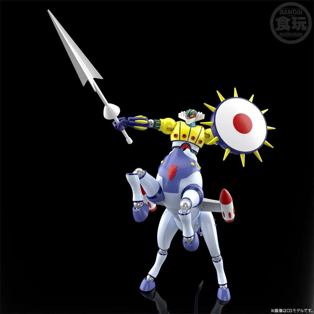 In stock Bandai Shokukan SMP Steel Zeke Fitted Set [Replenishment] Action Figure Collection Gift