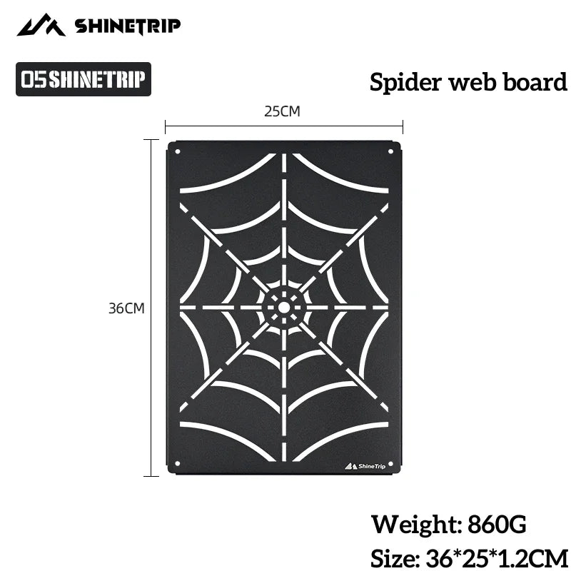 ShineTrip 05 Series IGT Tischplatte Frei kombinierbarer Tischteller Klapptisch taktisches Zubehör Camping BBQ Tische Bretter