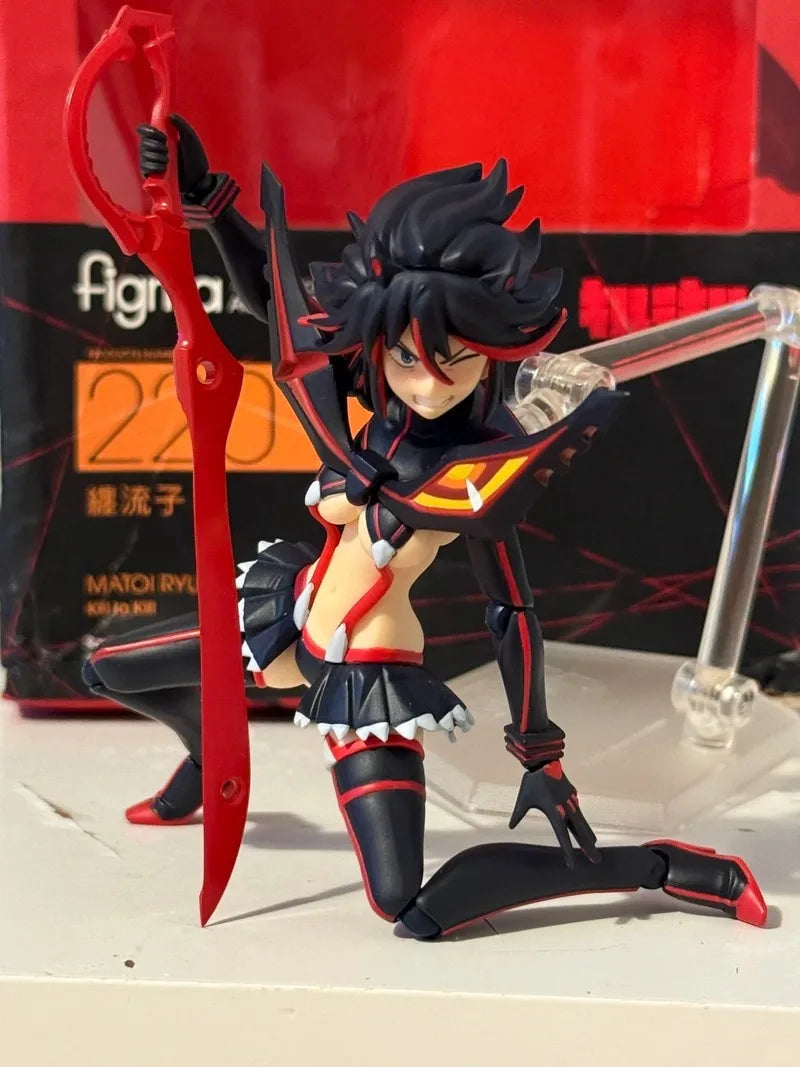 Figma 220 Actionfigur Anime Kill La Kill Matoi Ryuuko Figma 220 PVC Actionfigur Sammlerstück 14,5 Modellspielzeug